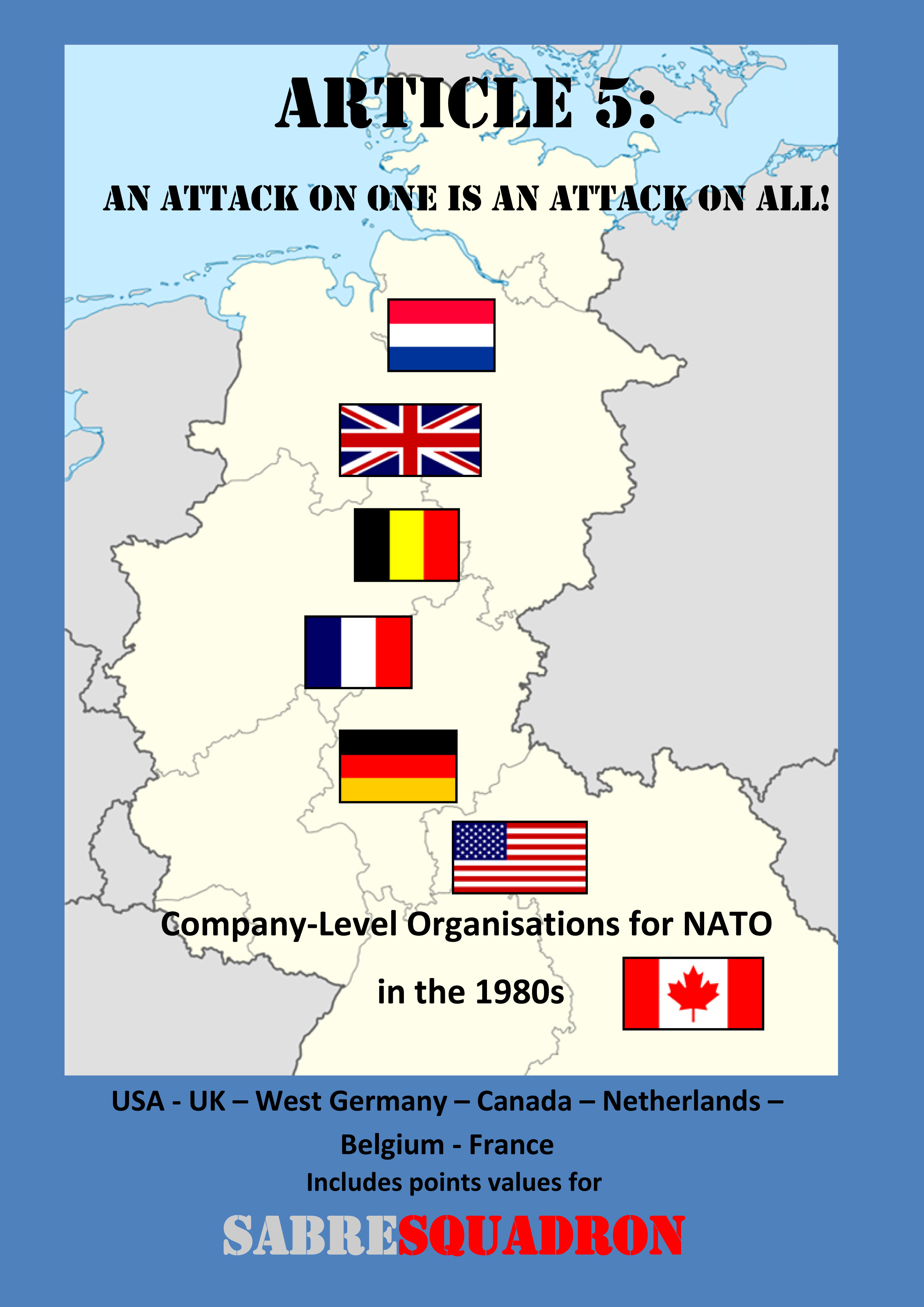 The cover sheet of Article 5, the Sabresquadron NATO supplement