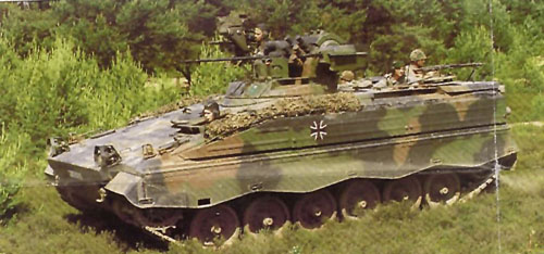 West German Marder infantry fighting vehicle